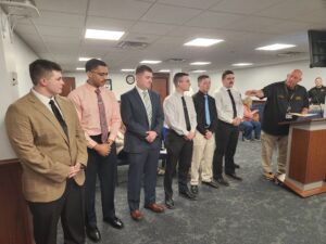 MCSD nears full staffing levels with addition of seven deputies